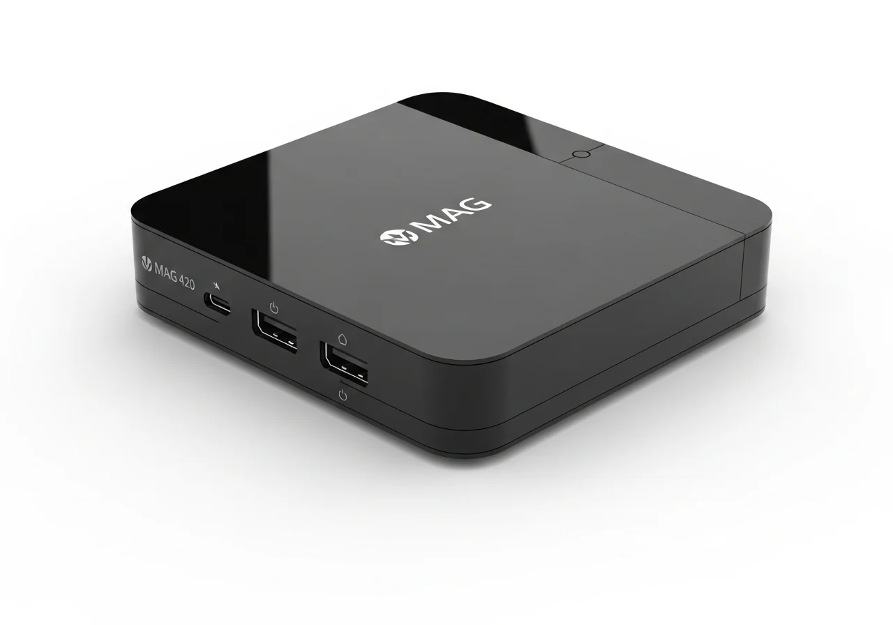 MAG 420 Linux IPTV Box